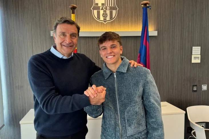 "Barselona" 18 yoshli yarim himoyachi bilan shartnomani uzaytirganini e'lon qildi