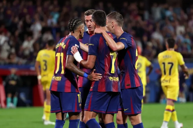 "Barselona" La liganing so'nggi yetti o'yinida beshta quruq g'alaba qozondi