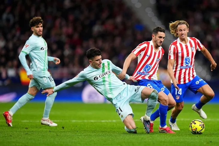 Madridning "Atletiko" klubi La liganing 23-turida "Betis" ga mag'lub bo'ldi, Antoni gol urdi