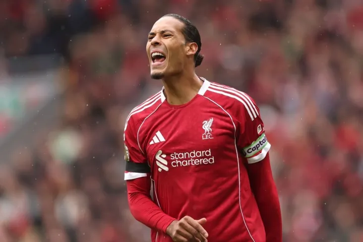 "Liverpul" sardori van Deyk: man Siti bilan o'yinning birinchi yarmida biz unchalik yaxshi emas edik