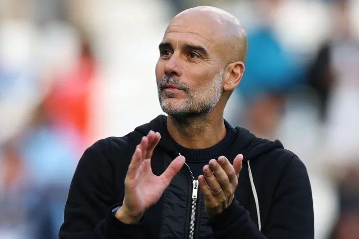 Gvardiola "man Siti" va "Fulxem"o'rtasidagi o'yin tanaffusida Xolandning o'rnini tushuntirdi