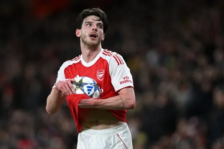 Deklan Rays Angliya Premer-ligasidagi eng yaxshi soyabon o'yinchisi deb topildi