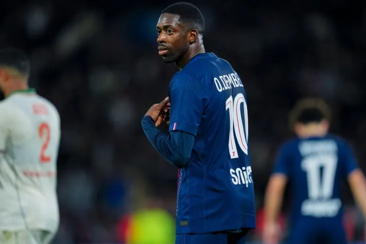 Dembelening Chempionlar Ligasi o'yinida" Monako " bilan ishtirok etishi shubhali-The Touchline