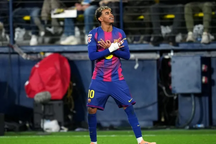 Lamin Yamal birinchi marta rasmiy o'yinning asosiy vaqtida penaltini amalga oshirmadi