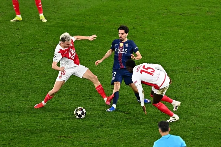 PSJ Chempionlar Ligasida Monakoni mag'lub etdi. Safonov 1-daqiqada gol urdi, Golovin chetlatildi