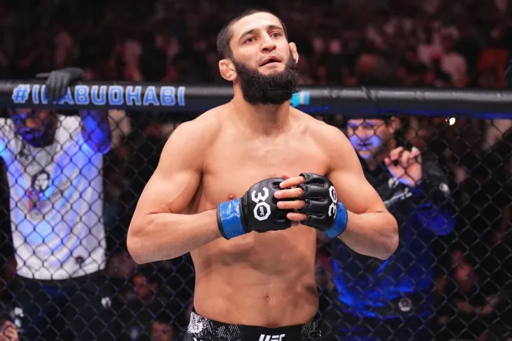 Shon Striklend UFC chempioni Hamzat Chimayevning yeyishi mumkinligi haqida qattiq gapirdi