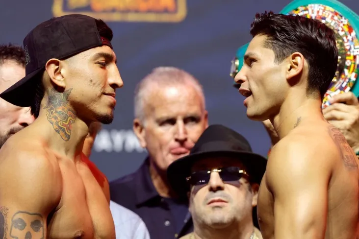 Barrios va Garsiya Las-Vegasdagi titul jangidan oldin so'nggi qarash jangini o'tkazdilar