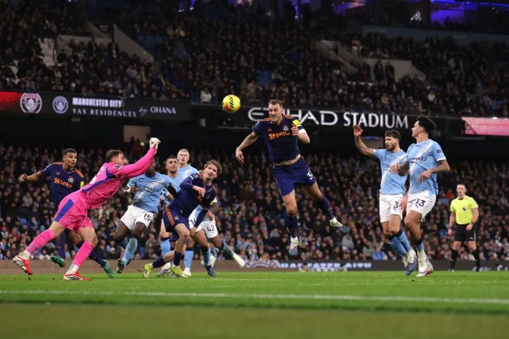 O'Rayli dubli" Manchester Siti "ga" Nyuakastl Yunayted " ni 27-turda mag'lub etishga yordam berdi