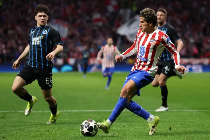 "Atletiko "" Bryugge " ni mag'lub etdi va Chempionlar Ligasining 1/8 finaliga chiqdi, Serlot xet-trik bilan