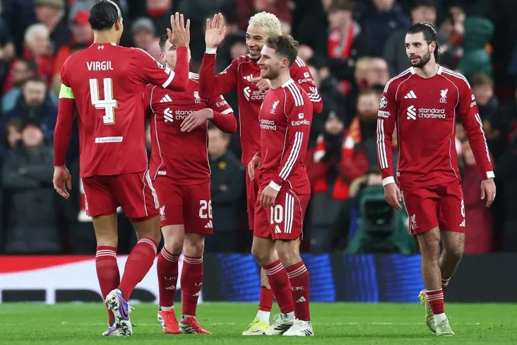 "Liverpul" barcha turnirlarda ketma-ket to'rtinchi o'yinda g'alaba qozondi