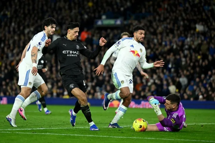 "Manchester Siti "Xolandsiz"Lids Yunayted" ni minimal darajada mag'lub etdi