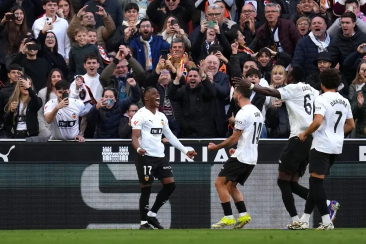 "Valensiya "la liganing 26-turida" Osasuna " ni minimal hisobda mag'lub etdi.