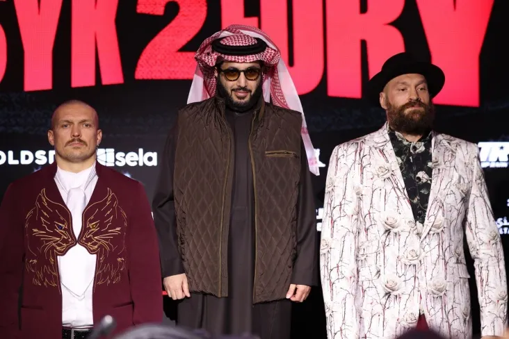 Usik Fyuri bilan trilogiyani o'tkazishga tayyormi yoki yo'qmi deb javob berdi