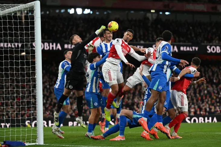 "Brayton" - "Arsenal": APLning 29-tur uchrashuvining onlayn translyatsiyasi soat 22: 30 da boshlanadi