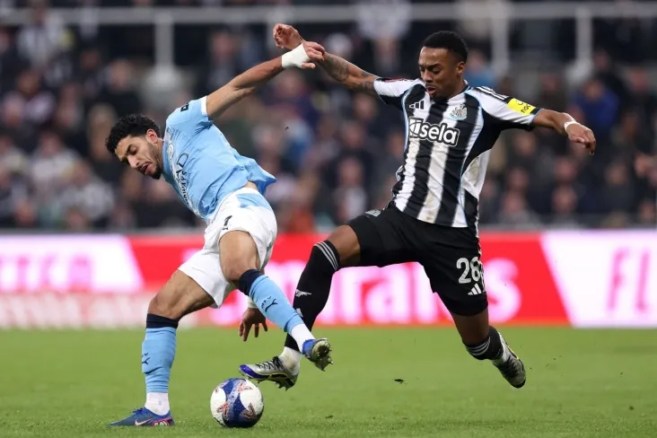 "Manchester Siti "" Nyuakastl Yunayted " ni mag'lub etib, Angliya Kubogining 1/4 finaliga chiqdi.