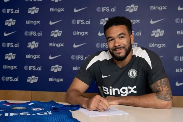 "Chelsi" kapitan Ris Jeyms bilan shartnomani 2032 yilgacha uzaytirganini e'lon qildi