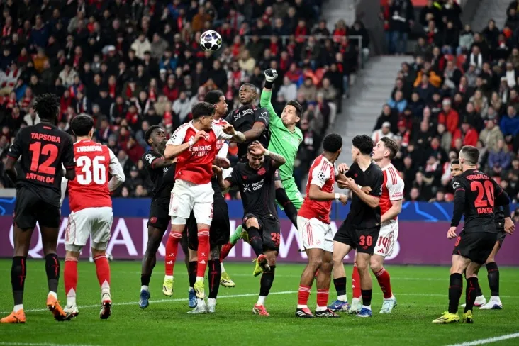 Arsenal Bayer: Chempionlar Ligasining 1/8 final o'yini uchun jamoalarning boshlang'ich tarkibi