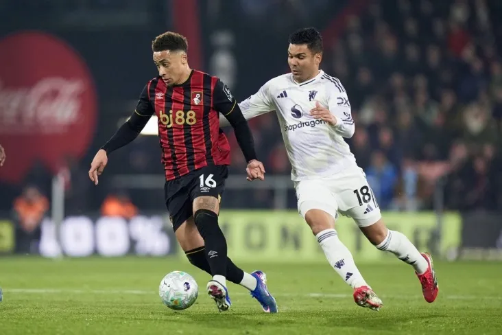 "Manchester Yunayted "ozchilikda" Bornmut " ni APL o'yinida mag'lub eta olmadi