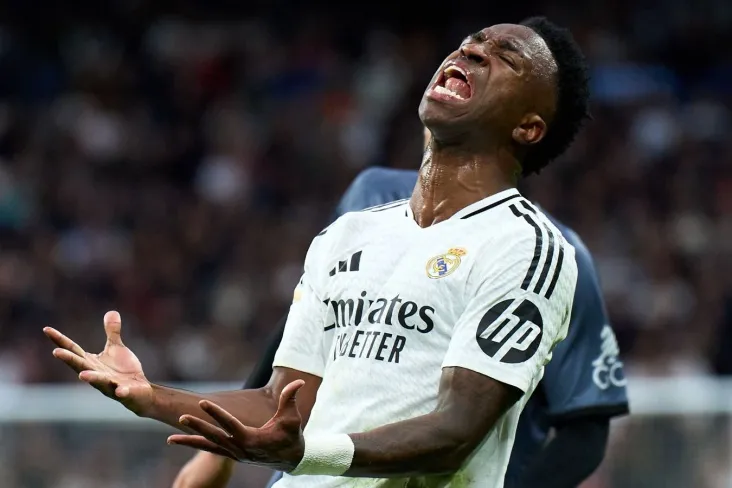 "Atletiko "Vinisiusning" Real " bilan derbidagi gollarini o'zining rasmiy akkauntida e'tiborsiz qoldirdi