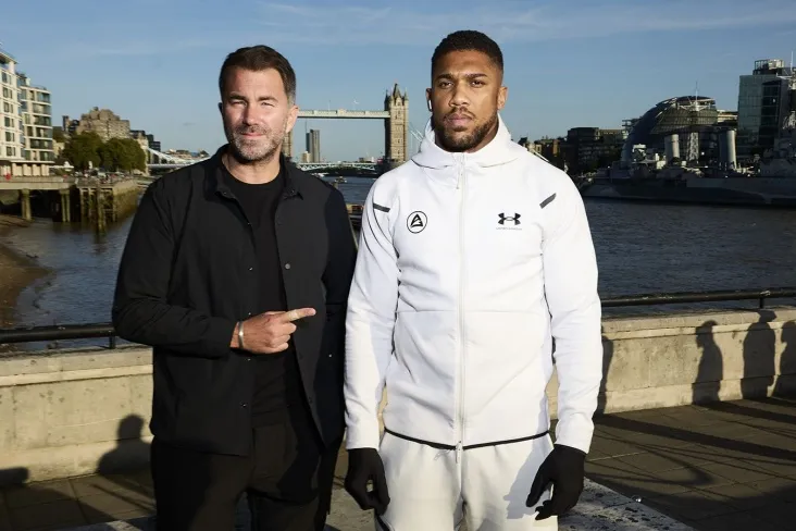 Eddi Xirn Entoni Joshua qaysi bokschilarga qarshi ringga qaytishi mumkinligini aniqladi