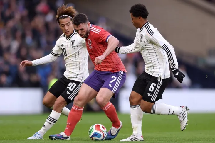 Yaponiya terma jamoasi do'stlik o'yinida Shotlandiya jamoasini minimal darajada mag'lub etdi