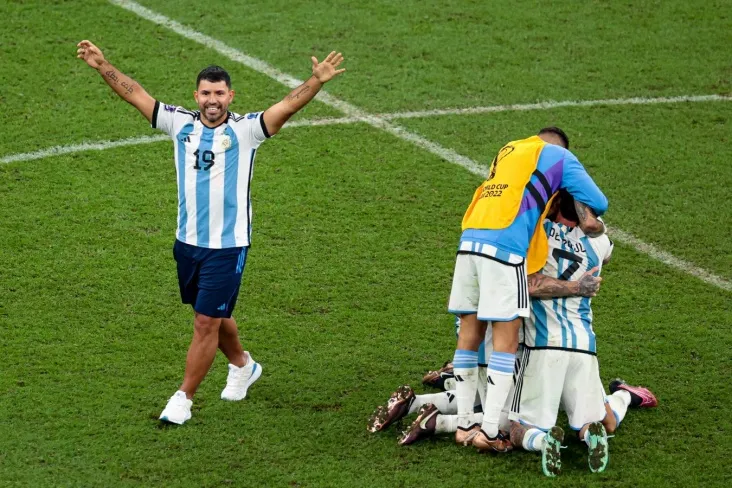 Aguero: Argentina terma jamoasi meni 2022 yilgi jahon chempionatidagi g'alabaning bir qismi kabi his qildi