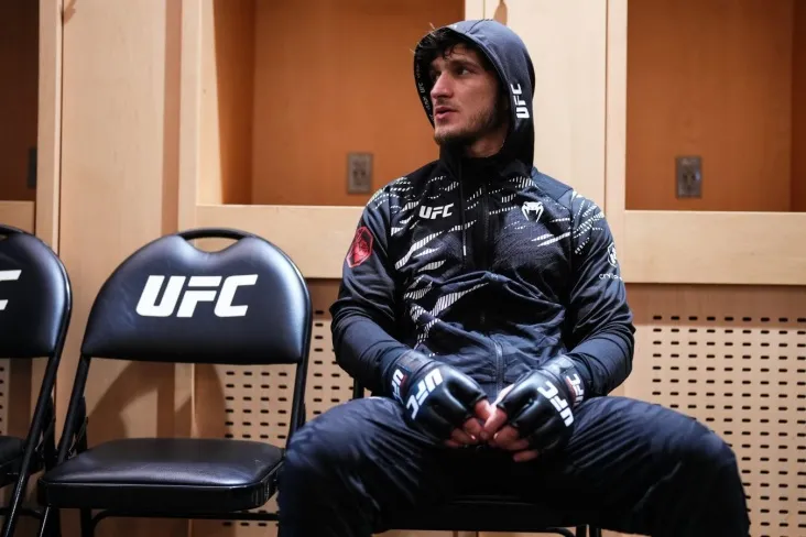 Movsar Yevloyev Leron Merfi bilan jang qilishdan oldin burni singanligini tasdiqladi