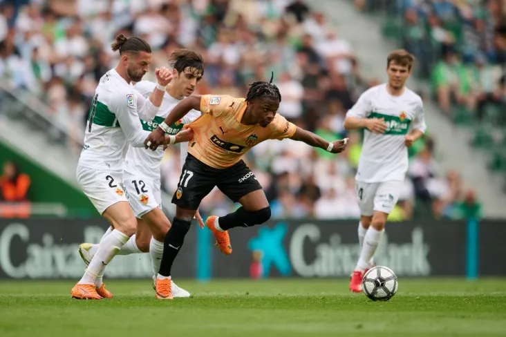 "Elche "La liganing 31-turida" Valensiya " ni mag'lub etdi va chiqish zonasini tark etdi.