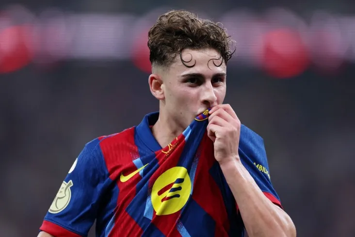 Surat: Fermin Lopez "Atletiko" darvozaboni Mussoning butsasiga yuzini tekkizib, burnini sindirdi