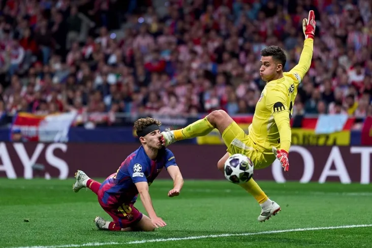 "Tabiiy harakat". Atletiko darvozaboni Musso-Lopez bilan to'qnashuv haqida