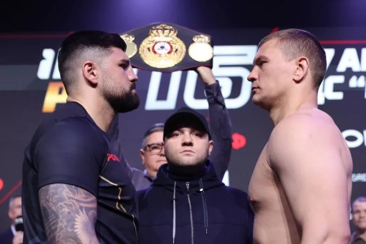 Artyom Suslenkov titulni himoya qilishdan oldin Artur manndan og'irroq edi