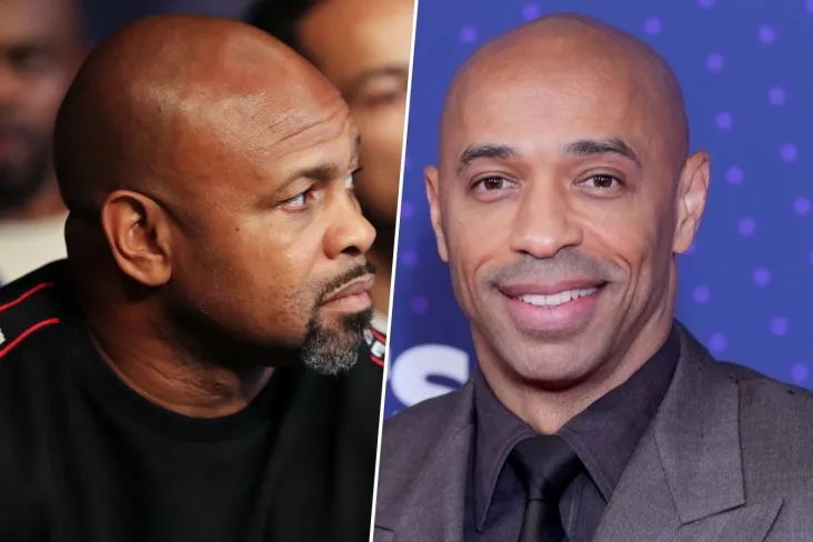 Boks afsonasi Jons Jr sobiq futbolchi bilan jang qilishga tayyorligini bildirdi Tierri Anri