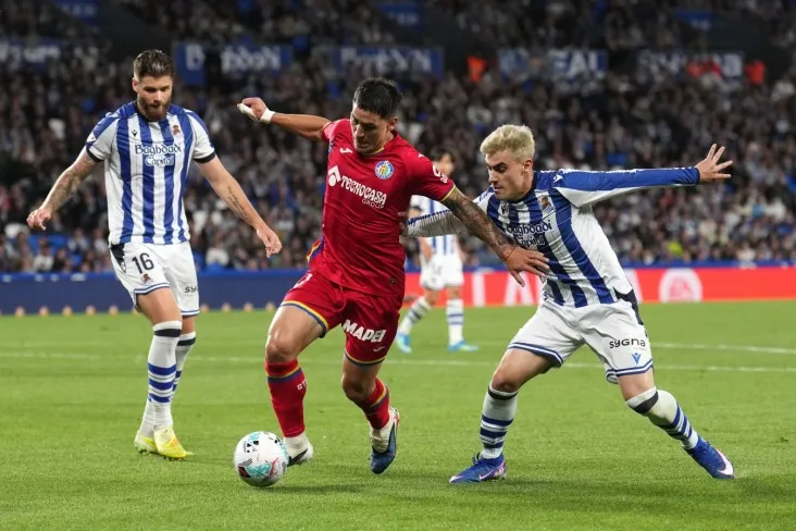 "Real Sossedad "La Liga o'yinida" Xetafe " ga mag'lub bo'ldi, Zaharyan maydonga chiqmadi