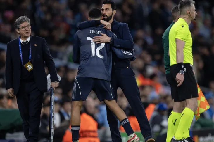 "Bu ajoyib o'yin darajasini ko'rsatadi." "Real" murabbiyi Arbeloa-Trent haqida