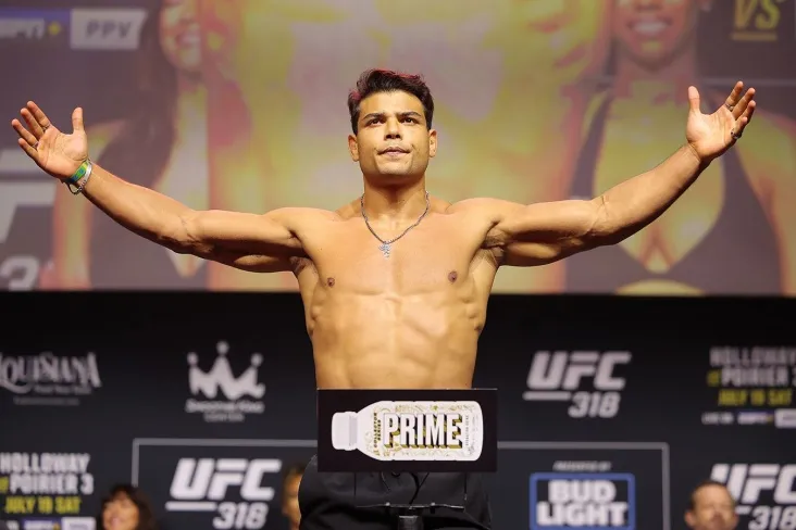 "Deliryum". Paulo Kosta engil vazn toifasidagi eng yaxshi 15 talikdan hafsalasi pir bo'lganini bildirdi