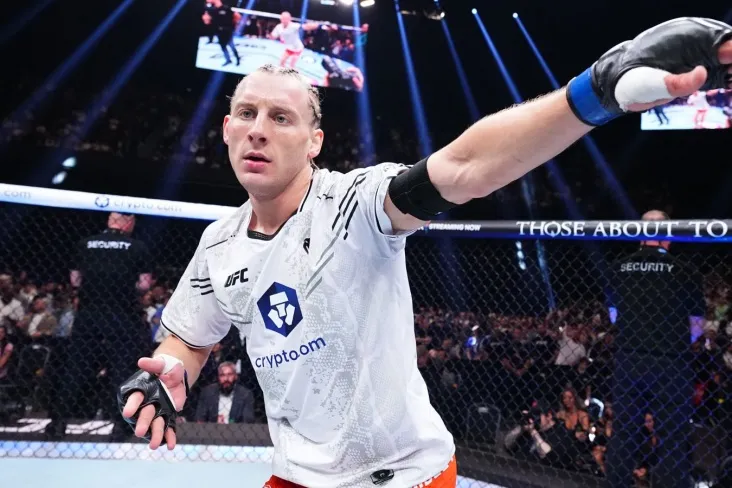 Video: pimblett qo'lida baget bilan Sent-Denis bilan duelga ishora qildi