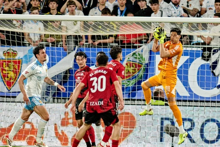 "Saragosa" darvozaboni raqibining yuziga musht tushirgani uchun 13 o'yinga diskvalifikatsiya qilindi