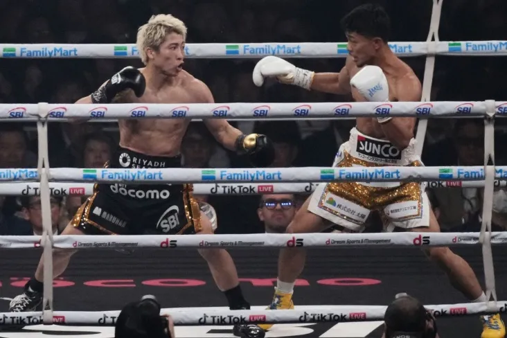 Naoya Inoue hakamlarning bir ovozli qarori bilan Junto Nakatani ustidan g'alaba qozondi