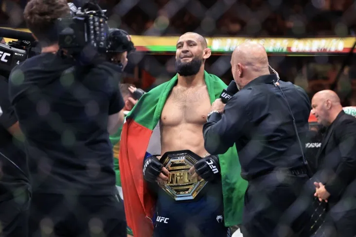 Arman Tsarukyan Hamzat Chimayev UFC 328 oldidan qancha vazn haydaganini aytdi