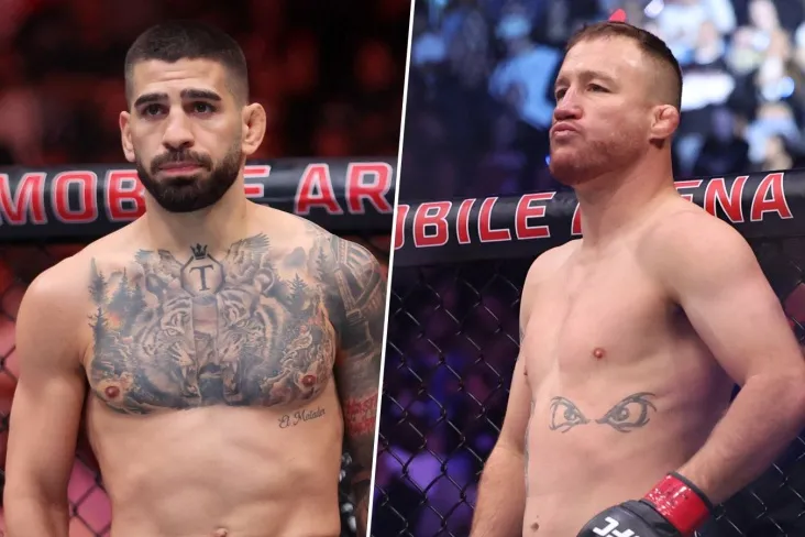 Topuriya va Get oq uyda UFC turnirida jang oldidan 2 kun ichida ikkinchi sturdaunni o'tkazdi