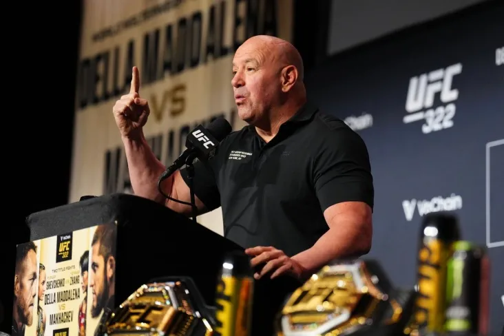 UFC rahbari Dana Uayt jangdagi hakamlar qaroriga munosabat bildirdi Chimayev-Striklend