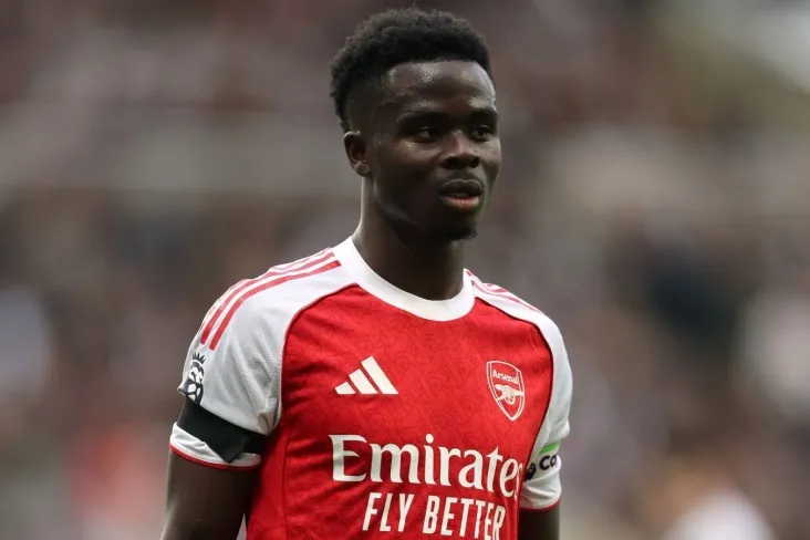 Bukayo Saka APLda "Arsenal" uchun assistentlar bo'yicha beshinchi o'rinni egalladi