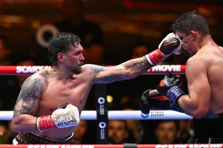 Video: Golovkin, Kanelo va Joshuaning Usikning Verxoven bilan jangda nokaut bilan g'alaba qozonishiga munosabati