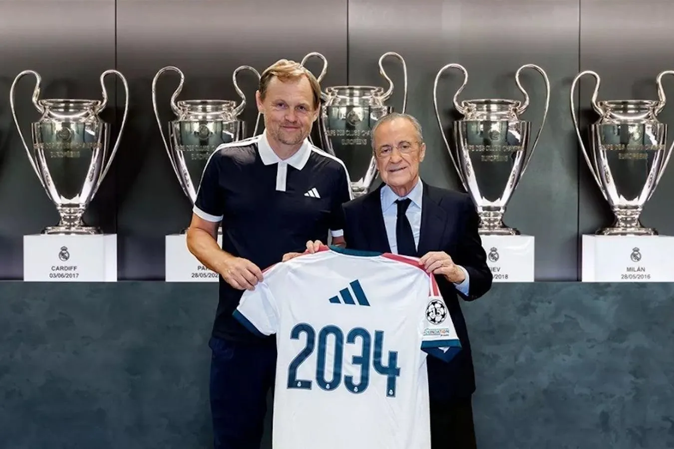 "Real" Madrid va adidas hamkorlikni 2034 yilgacha uzaytirdi