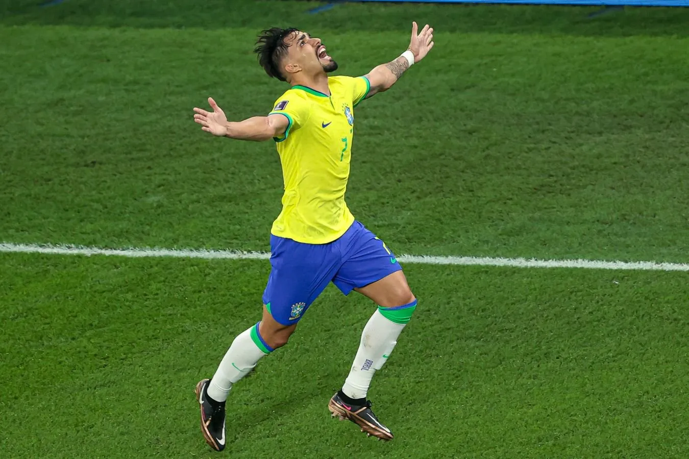 Braziliya-Marokash: jamoalar o'yinning birinchi yarmida gol almashishdi