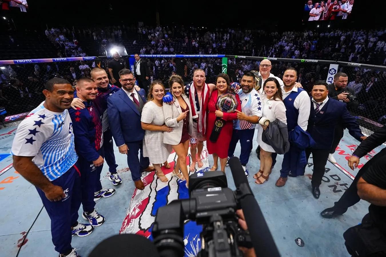 Jastin Geyji UFC Freedom 250 musobaqasida kamarni qo'lga kiritish haqida fikr bildirdi