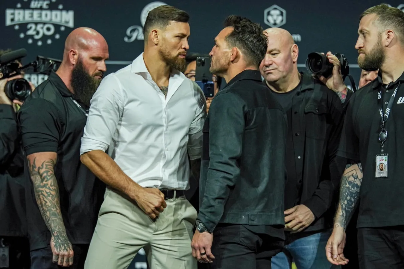Maykl Chandler UFC Freedom 250 musobaqasida Ruffi bilan jangda mag'lub bo'lganligi haqida gapirdi