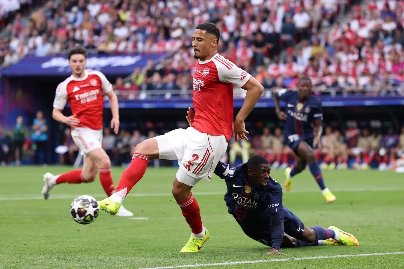 "Men allaqachon unutganman." Saliba Chempionlar Ligasi finalida mag'lubiyat haqida gapirdi