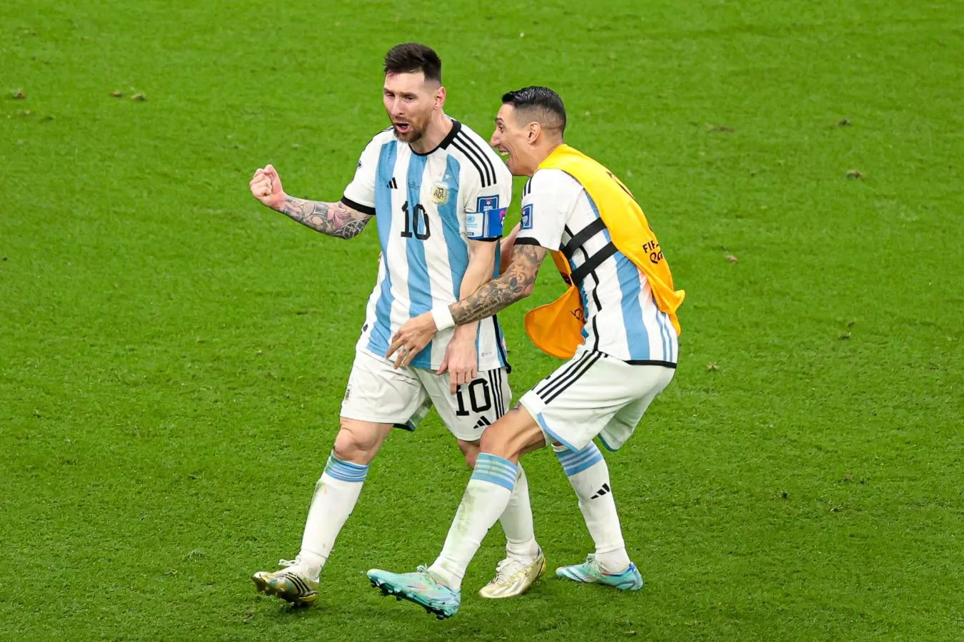 "GNOME, bu shunchaki aqldan ozgan! Di Mariya Messining dubli va Argentinaning jahon chempionatining 1/16 finaliga chiqishi haqida