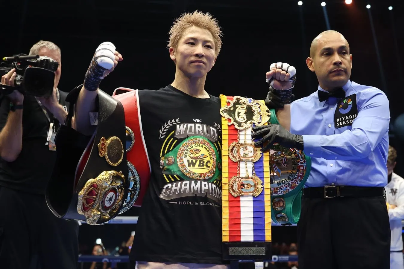 "Biz katta jang ustida ishlayapmiz." Promouter Inoue Jessi Rodriges bilan jangga ishora qildi